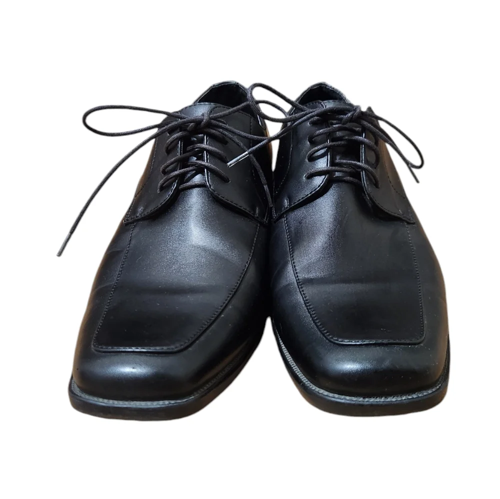 Perry Ellis Portfolio Lace-up Black Dress Shoes Men's Sz 12